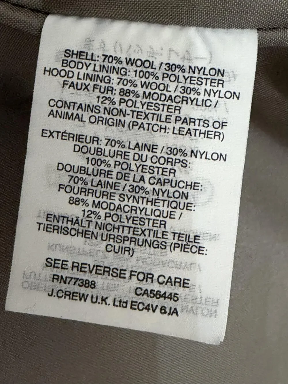 J. Crew Factory brand crew